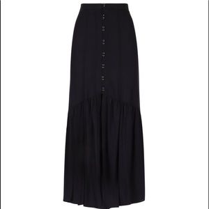 ***SOLD****Boho festival maxi skirt